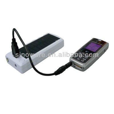 High Quality Factory USB 5V 800mAh Solar Mobile Power Bank Universal Mobile Phone Charger/ Solar Power Station