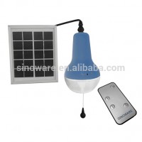 3W solar home light with mobile phone chargers