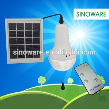 High Quality Factory Made LED Remote Control Solar Lamp For Home Indoor