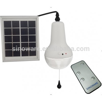 3W portable solar light with 4400mah battery solar led lamp home light High Quality