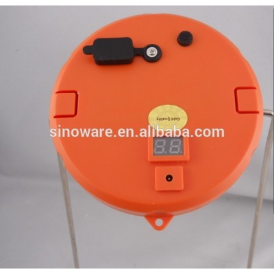 High Power solar lantern with 2.5W solar panel and charger function,IP 65 protection