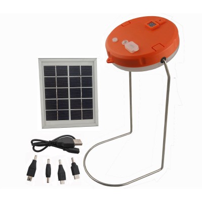 Rechargeable Solar LED emergency lantern with mobile phone chargers